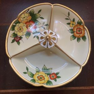 Antique Noritake divided dish